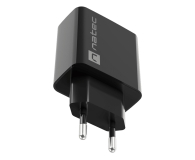 Natec RIBERA 1X USB-A + 1X USB-C 20W CZARNA - 1480409 - zdjęcie 3